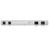 Šakotuvas Ubiquiti USW-Mission-Critical switch with integrated 368Wh Lithium-ion battery, capable of providing uninterruptible power for 8 devices.