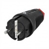 ABL Expert Schuko-Stecker 100000043 (TPE) juodas sv IP44 3x2,5 (100000043)