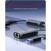 Adapteris AV Icy Box Adapteris Icy Box USB3.2 Gen1 Type-A, Type-C 2,5GB Ethernet LAN mažmeninė prekyba