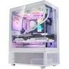 XPG (ADATA) XPG INVADER X MINI KOMPAKTES MID-TOWER-CASE Baltas