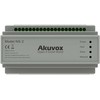 Akuvox NS-2 „Fast Ethernet“ (10/100) DIN bėgelio tinklo jungiklis, pilkas
