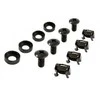 ALLNET Befestigungsset Kfigmuttern+Schrauben 100-Pack M6 Juodas