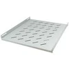 ALLNET 19"Schrank zbh. Fachboden fest T650/B472/H46mm Lichtgrau