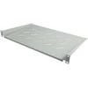 ALLNET 19""zbh. Fachboden T148mm/1HE Lichtgrau Frontmontage