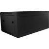 ALLNET ALL-SMC6618SCHWARZ - 18U - Wall mounted rack - 50 kg - Juodas - Steel - Passive