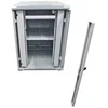 ALLNET ALL-SNB81242BDGrau - 42U - Freestanding rack - Gray - Glass,Metal - 4 fan(s) - 800 mm