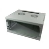 ALLNET ALL-SMQ5409GRAU - 9U - Freestanding rack - 50 kg - Gray - Metal - Closed