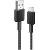Anker | 322 nailono kabelis, Juodas | A81H6G11 | USB-A į USB-C