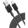 Anker | 322 nailono kabelis, Juodas | A81H6G11 | USB-A į USB-C