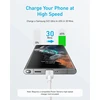 ANKER 322 USB-C TO LIGHTNING CABLE (6FT BRAIDED) - Baltas