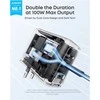 Anker Charger (100W, 3 Ports, Smart Ekranas) with USB-C Cable