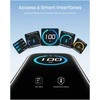 Anker Charger (100W, 3 Ports, Smart Ekranas) with USB-C Cable
