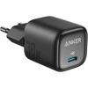 ANKER Charger 30W kompaktes GaN Schnellladeger�t 1x USB-C juodas