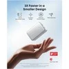„Anker Nano“ išorinė baterija, 45 W, su integruotu ištraukiamu USB-C laidu | A1638H21 | 10000 mAh | Baltas