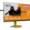 Monitorius AOC AGON PRO CS24A - 600 Hz | „Full HD“ | Itin greitas TN eSportas | 0,3 ms | 24"