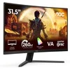 Monitorius AOC C32G42ZE | 31.5 " | VA | FHD | 16:9 | 260 Hz | 4 ms | 1920 x 1080 pikselių | 300 cd/m² | HDMI jungtys quantity 1 | Juodas