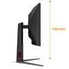 Monitorius AOC CU34G4Z 34inch 3440x1440 1ms 2xHDMI DP USB Juodas/Raudona