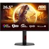 Monitorius AOC | Q27G4SDR | 27 " | QD-OLED | QHD | 16:9 | 360 Hz | 0.03 ms | 2560 x 1440 pikselių | 1000 cd/m² | HDMI jungtys quantity 2 | Juodas