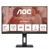 AOC U27E3UF 27inch IPS 3840x2160 Monitorius 4ms 16:9 2xHDMI DP USB Juodas