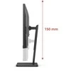 AOC U27E3UF 27inch IPS 3840x2160 Monitorius 4ms 16:9 2xHDMI DP USB Juodas