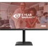 Monitorius AOC | U27E4CV | 27 " | IPS | UHD | 16:9 | 60 Hz | 4 ms | 3840 x 2160 pikselių | 400 cd/m² | HDMI jungtys quantity 2 | Juodas