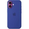 Apple iPhone 16 Silikoninis dėklas with MagSafe - Ultramarine
