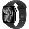 Išmanusis laikrodis Apple Watch Series 11 (2025) GPS 46mm Jet Juodas Aliuminio Case with Sport Band M/L - Juodas