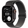 Išmanusis laikrodis Apple „Watch Ultra 3 Cellular“ 49 mm juodo titano korpusas su juodo titano Milano apyranke – didelis