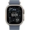 Išmanusis laikrodis Apple Watch Ultra 3 (2025) 5G 49mm Natural Titanium Case with Ocean Band – Anchor Mėlyna