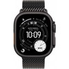 Išmanusis laikrodis Apple „Watch Ultra 3 Cellular“ 49 mm juodo titano korpusas su juodo titano Milano apyranke – didelis