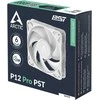 ARCTIC P12 PRO PWM PST korpuso ventiliatorius, 4-pin, 120mm, baltas