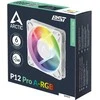 ARCTIC P12 Pro ARGB PWM korpuso ventiliatorius – 120mm, baltos spalvos