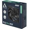 Artic Artic Cooling ARCTIC P12 PRO PWM PST korpuso ventiliatorius, 4-pin, 120mm, juodas