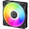 ARCTIC P14 Pro A-RGB PWM-korpuso ventiliatorius – 3er-Pack, 140mm, juodos spalvos
