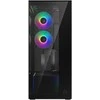 Arctic Xtender (Juodas) mirrow juodas window with GPU vertical mount