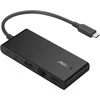Asus Dual 4K USB-C dokas DC201 | Ethernet LAN (RJ-45) jungtys 1 | USB 3.0 (3.1 Gen 1) Type-C jungtys kiekis 3 | HDMI jungtys kiekis 1