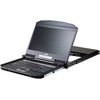 KVM konsolė Aten, KVM jungiklis ATEN CL3116NX, 18,5" TFT, VGA, PS/2-USB, 16 prievadų, FR tipo