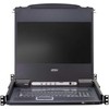 „Aten“ komutatorius CL5708MW LCD KVM komutatorius, 43 cm pločio, USB-PS/2, VGA, 8 prievadai, JK išdėstymas