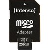 Atminties kortelė „Intenso Micro SDXC“ 256 GB 10 klasės UHS-I U1 našumas