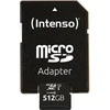 „Intenso Micro SDXC 512GB“ 10 klasės UHS-I U1 atminties kortelė, našumas