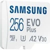 Atminties kortelė Samsung EVO PLUS microSDXC 256GB UHS-I U3