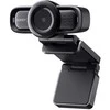 „Aukey PC-LM3 Stream“ serijos automatinio fokusavimo „Full HD“ internetinė kamera su 1/3 colio CMOS jutikliu, juodos spalvos