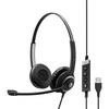 EPOS SENNHEISER SC 260 USB LAIDINIS, BINAURALUS Ausinės,USB PRIJUNGIMAS IR INLINE SKAMBUČIŲ VALDYMAS MS