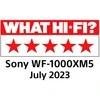 Sony WF-1000XM5 Earbuds Belaidės ausinės, ANC, belaidis įkrovimas, Sidabrinės spalvos