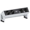 Bachmann DESK2 ilgintuvas su 2 lizdais, baltas (902.411)
