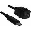 Bachmann BACHMANN Keystone jungtis USB 3.1 tipo C moteriška / moteriška, 0,5 m