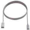 Kabelis zasilający Bachmann BACHMANN Przedłużacz IEC H05VV-F 3G1.0mm², C14 / C13, pilka, 3 m