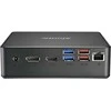 Shuttle NC40U5 Barebone 0.84L dydžio asmeninis kompiuteris, juodas, i5-1235U, Intel SoC