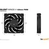 LISTAN BE QUIET BL093 SilentWings 4 120mm PWM
