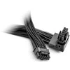be quiet! 12V-2X6 12VHPWR 90 Grad PCIe 5.0 Reversed Adapterkabel – 700 mm